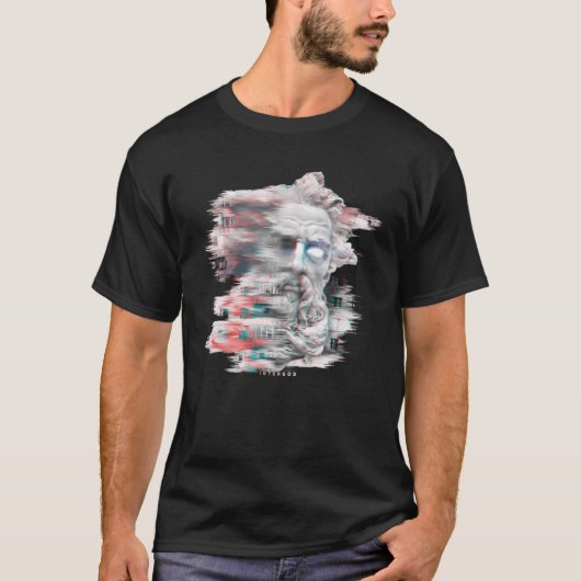 ZEUS INTERNET GOD MODERN T-SHIRT (Voorkant)