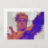 Zeus - Jupiter Briefkaart (Voorkant / Achterkant)
