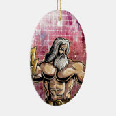 Zeus Keramisch Ornament (Rechts)