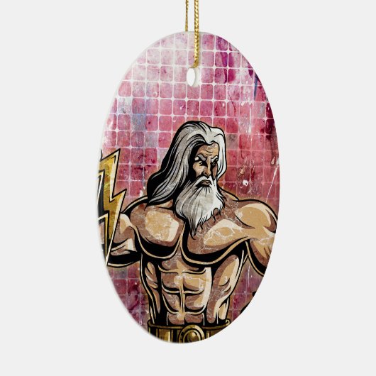 Zeus Keramisch Ornament (Rechts)