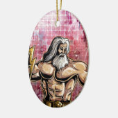 Zeus Keramisch Ornament (Links)