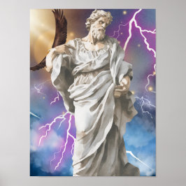 Zeus, Koning der Goden Poster