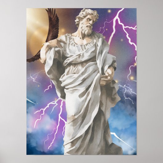 Zeus, Koning der Goden Poster (Voorkant)