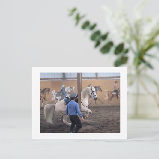 Zeus, Levade in het Briefkaart van de pijlers (Staand voorkant)