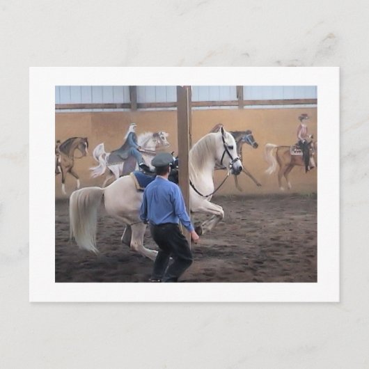 Zeus, Levade in het Briefkaart van de pijlers (Voorkant)