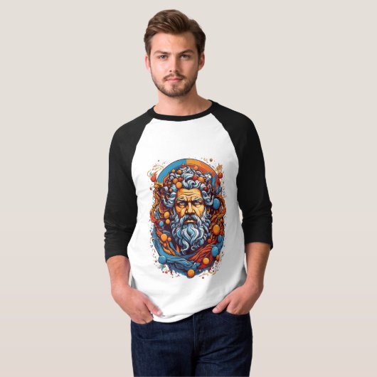 Zeus Meester van Olympus T-shirt (Voorkant volledig)