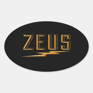 Zeus Ovale Sticker