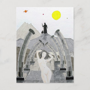 Zeus Ponders over het lot van Aphrodite Briefkaart