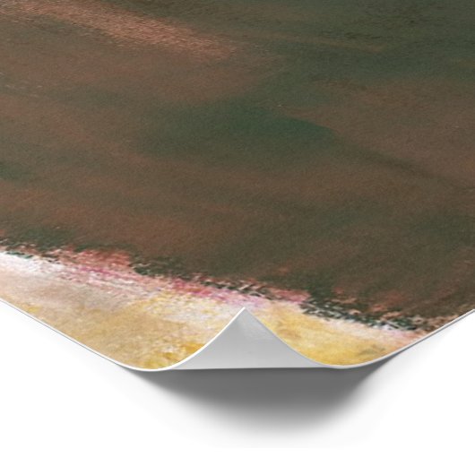 Zeus Red Belted Galloway Bull 2006 2 Poster (Hoek)