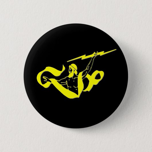Zeus Ronde Button 5,7 Cm (Voorkant)