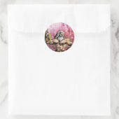 Zeus Ronde Sticker (Tas)