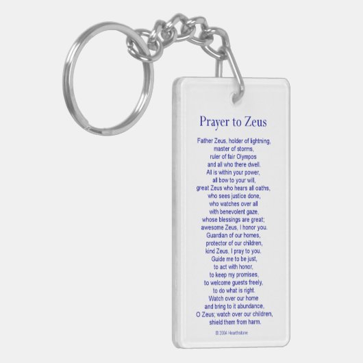 Zeus Sleutelhanger (Voorkant Links)