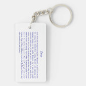 Zeus Sleutelhanger (achterkant)