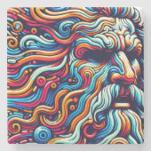 ZEUS STENEN ONDERZETTER (Voorkant)