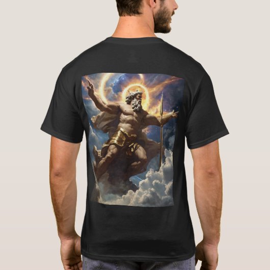 Zeus T-shirt ( God of War ) (Achterkant)