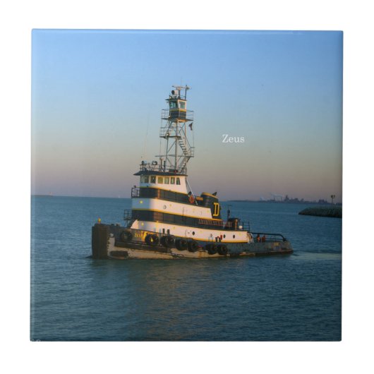 Zeus tegel tegeltje (Voorkant)