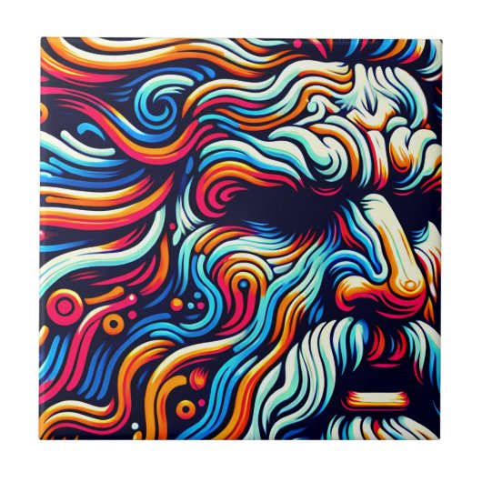 ZEUS TEGELTJE (Voorkant)