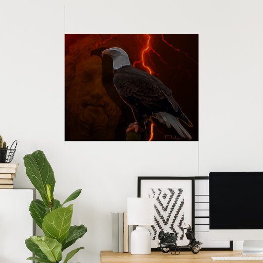 Zeus'eagle Poster (Thuiskantoor)