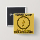 Zeus's Cabin Strength Button (Voorkant /achterkant)