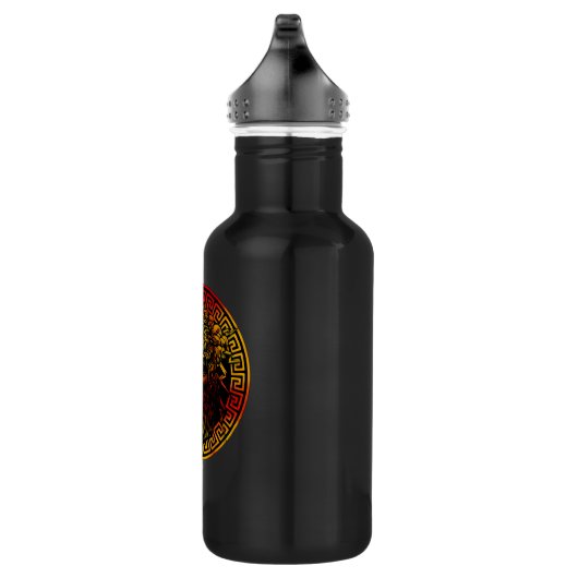 Zeus's oude schild kunst print waterfles (Rechts)