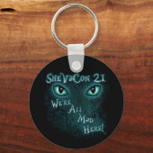 ZeVaCon 21 - Sleutelhanger "We zijn allemaal gek h (Voorkant)