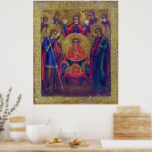 Zeven aartsengelen Oosters-orthodox christen Poster (Keuken)