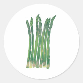 Zeven Asparagus Spears over Stickers