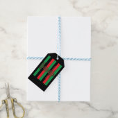 Zeven beginselen van Kwanzaa (Horizontaal) Cadeaulabel (Met Touw)
