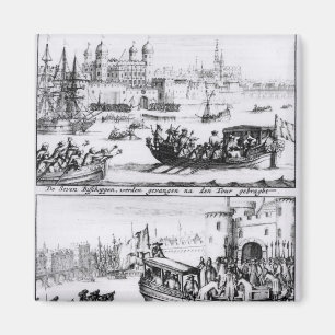 Zeven bisschoppen Ga naar de toren, 1688 Magneet