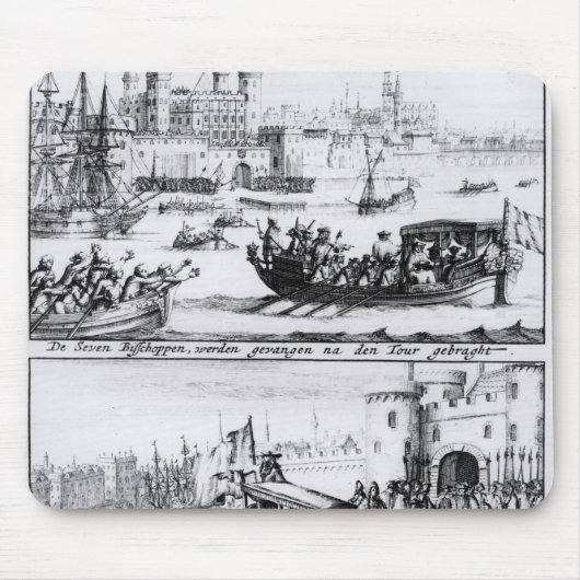 Zeven bisschoppen Ga naar de toren, 1688 Muismat (Voorkant)