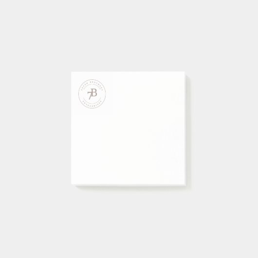 Zeven broers plaatsen notities post-it® notes (Voorkant)