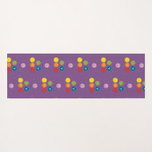 Zeven Chakra Yoga mat (Achterkant (horizontaal))