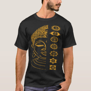 Zeven Chakra's Heilige Boeddha T-shirt