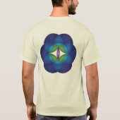 Zeven cirkelvormige T-shirt (Achterkant)