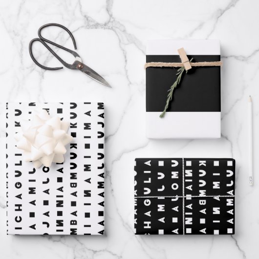 ZEVEN DAGEN KWANZAA INPAKPAPIER VEL (Voorkant)