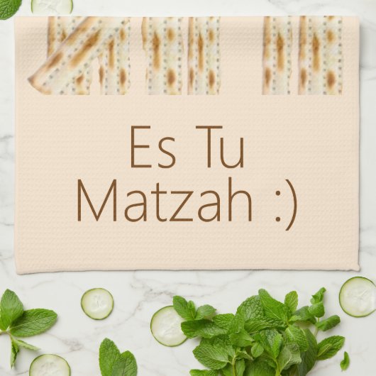 Zeven dagen Matzah Theedoek (Gevouwen)