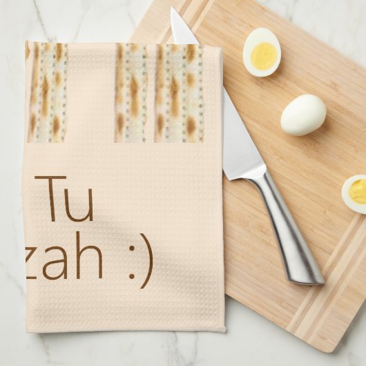 Zeven dagen Matzah Theedoek (Quarter Fold)