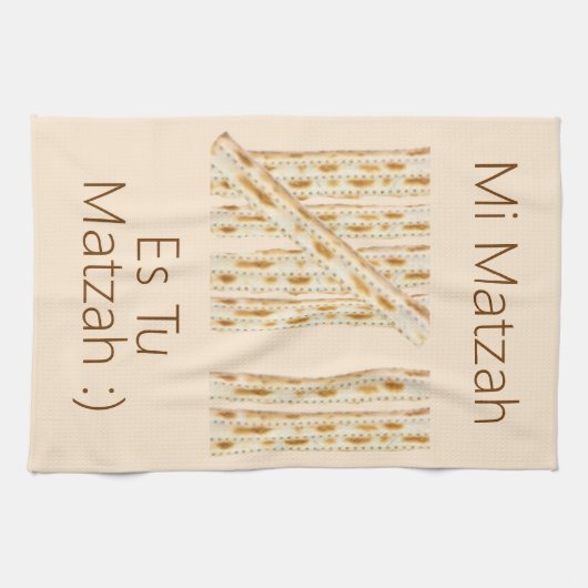 Zeven dagen Matzah Theedoek (Horizontaal)