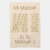 Zeven dagen Matzah Theedoek (Verticaal)