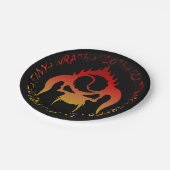 Zeven dodelijk zonden papieren bord (Gekanteld)