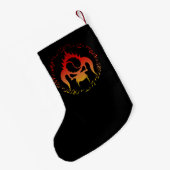 Zeven dodelijke zonden kerstmis kleine kerstsok (Achterkant (Hangend))