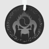Zeven dodelijke zonden ornament (achterkant)
