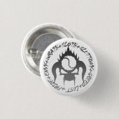 Zeven dodelijke zonden Ronde Button (Voorkant /achterkant)