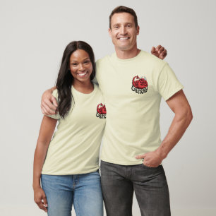 Zeven Doodzonde Gulzigheid Duivel Leuke Print T-shirt