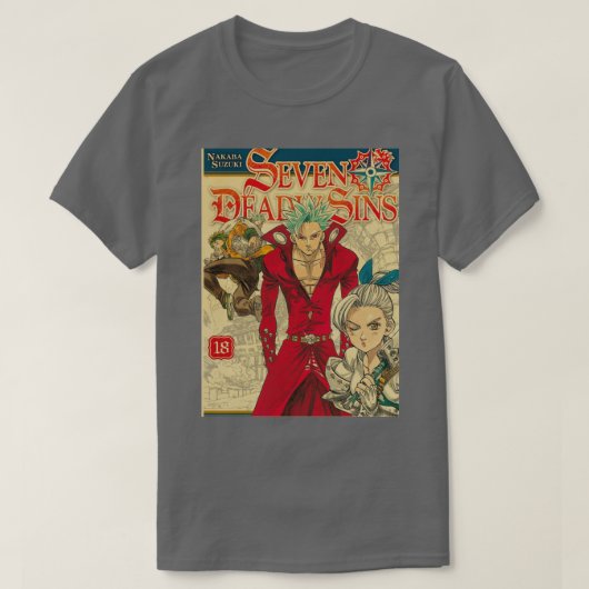 Zeven doodzonden 15 t-shirt (Design voorkant)