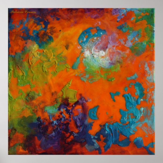 Zeven flavors van Crazy Poster (Voorkant)