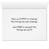 Zeven Funny Dames die koffie en wijn bespreken (Binnen Horizontaal (Onder))