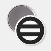 Zeven-gedeeld twee-getrokken magneet (Voorkant / Achterkant)