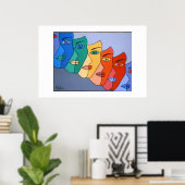 ZEVEN GEZIEN VAN EVE POSTER (Thuiskantoor)