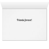 Zeven grillige Lady Friends wenskaarten (Binnen Horizontaal (Onder))